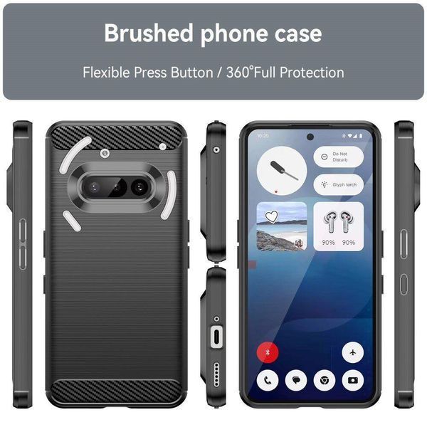 TPU чехол накладка Urban для Nothing Phone (3a) / синий 100494 фото