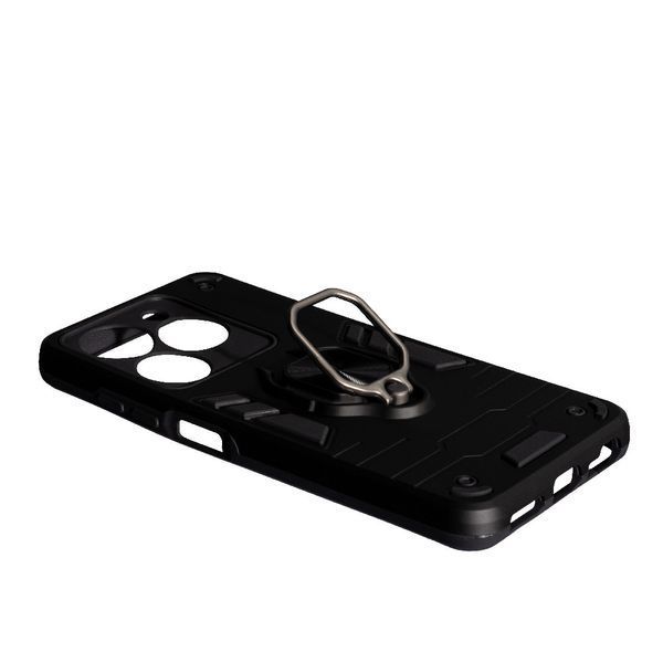 PC + TPU чохол New Transformer для Infinix Hot 40i чорний 096874 фото