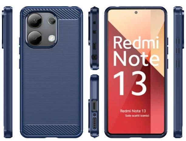 TPU чохол накладка Urban для Xiaomi Redmi Note 13 (4G) / червоний 095521 фото