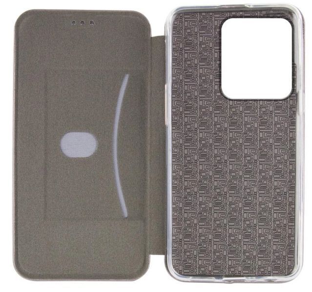 Чохол книжка Elegant book для Motorola G75 (5G) / сірий 202528 фото