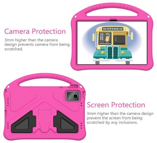 Чохол New Kids Case на планшет Tecno MegaPad 11 (11") T1101 / рожевий 202712 фото