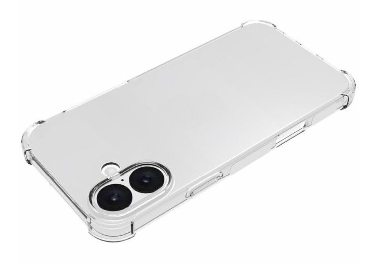 Протиударний силіконовий чохол WXD для iPhone 16 Plus / прозорий 200685 фото