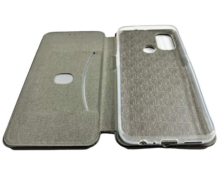 Шкіряний чохол-книжка Elegant на OnePlus Nord N100 / чорний 082409 фото