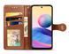 Шкіряний чохол книжка Galant Book для Motorola G15 / коричневий 204308 фото 3