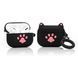 Силіконовий чохол із карабіном для AirPods 4/Paw 098513 фото 3