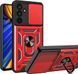 PC + TPU чохол Camshield для Samsung Galaxy M55 (5G) / червоний 097052 фото 1