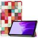 Чехол книжка Crazy Horse для Samsung Galaxy Tab A7 Lite 8.7" (SM-T220) / квадратики 094457 фото 1