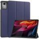 Шкіряний чохол книжка Crazy Horse для Lenovo Tab K11 Plus (11.45") / синій 097436 фото 1