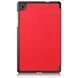 Шкіряний чохол книжка Crazy Horse для Lenovo Tab M8 4th Gen червоний 093867 фото 3