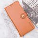 Шкіряний чохол книжка Galant Book для Motorola G15 / коричневий 204308 фото 6