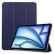 Кожаный чехол книжка Crazy Horse на планшет iPad Air 4 10.9" (2020) / синий 202712 фото 1