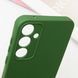 Чохол накладка TPU Liquid Silk для Samsung Galaxy S24 FE / темно-зелений 201173 фото 4