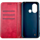 Чохол книжка Amsterdam для ZTE Blade L220 червоний 90659 фото 5