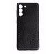TPU чохол накладка Leather Case для Samsung Galaxy S21 FE (на самсунг з21 фе) хвиля 086041 фото 1