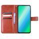 Чехол книжка Book case для Realme 11 Pro Plus коричневый 91264 фото 3