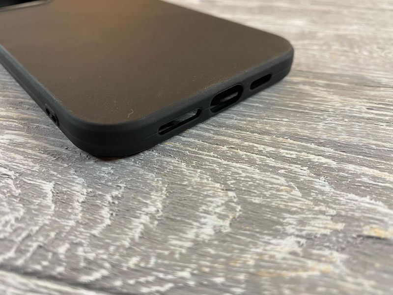 Чехол матовый черный на Apple iPhone 12 Pro Max 083658 фото