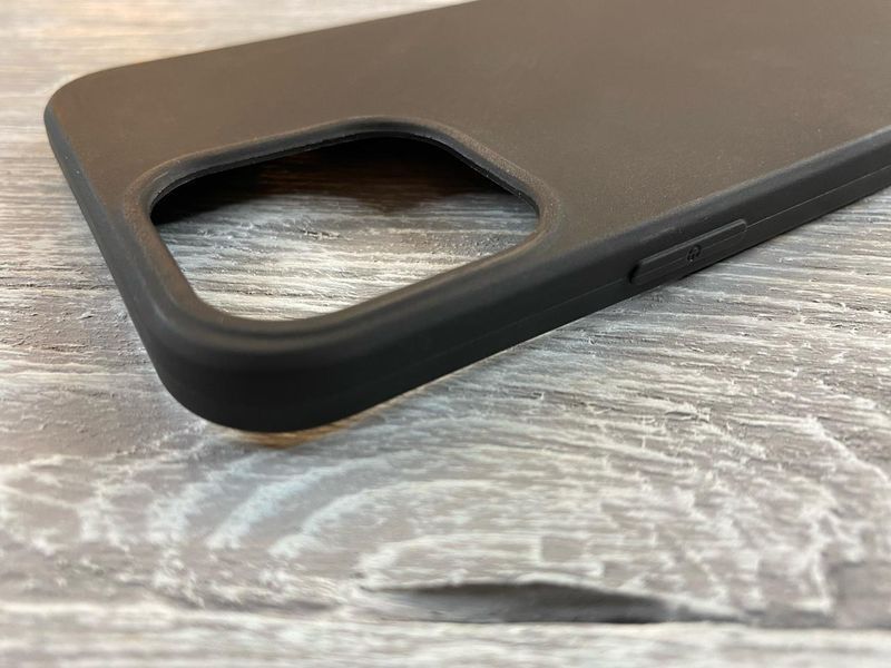 Чехол матовый черный на Apple iPhone 12 Pro Max 083658 фото