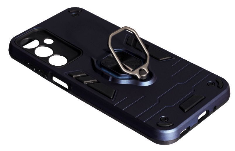 PC + TPU чехол New Transformer для Samsung Galaxy A16 (5G) / синий 203390 фото