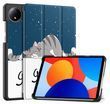 Чехол книжка Crazy Horse на Xiaomi Redmi Pad SE (8.7") 2024 / good night