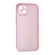 Чохол силіконовий Clear Shine на iPhone 15 Plus / рожевий 095043 фото