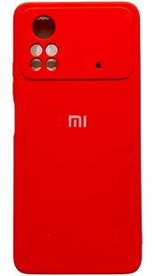 Чехол силиконовый Soft touch для Xiaomi Poco X4 Pro 5G / красный 086436 фото