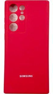Чохол Soft touch для Samsung Galaxy S22 Ultra / червоний 087741 фото
