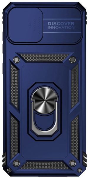 PC + TPU чохол Camshield armor для Samsung Galaxy A04E / синій 087441 фото