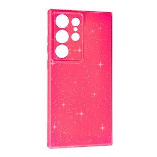 TPU чехол Summer Vibe для Samsung Galaxy S23 Ultra малиновый 088511 фото
