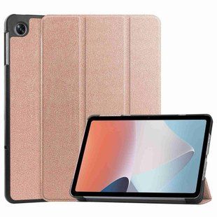 Шкіряний чохол книжка Crazy Horse для Oppo Pad Air rose gold 092022 фото