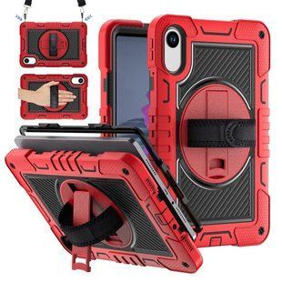 Чехол Carbon Armor Cover Tablet на Xiaomi Redmi Pad 2 (11") / красный 100155 фото