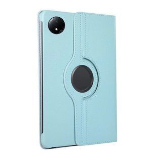 Кожаный чехол книжка 360 на Xiaomi Redmi Pad SE 8.7" / голубой 097566 фото