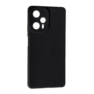 TPU чехол накладка Smitt для Poco F5 черный 094481 фото