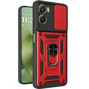 PC + TPU чехол Camshield Armor для Motorola G06 / красный 100664 фото