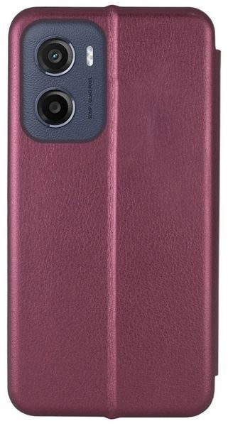 Чохол книжка Elegant book для Motorola G05 / бордовий 202347 фото
