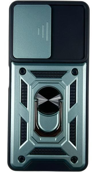 PC + TPU чохол Camshield armor на Xiaomi Poco F4 (на поко ф4) зелений 087291 фото
