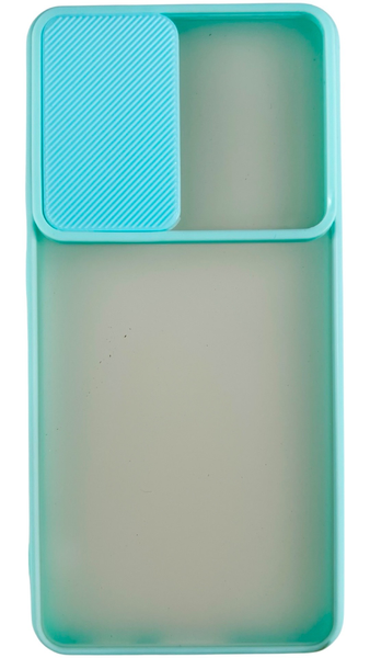 Чохол для TOTU Slide Camera для Samsung Galaxy S21 FE 5G (на самсунг з21 фе) бірюзовий 085703 фото
