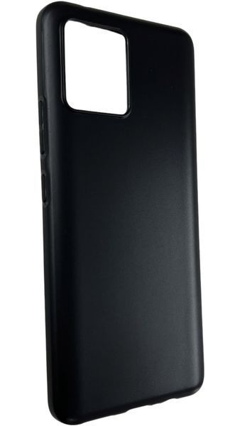TPU чохол матовий для Motorola G72 (на мото-ж72) чорний 087792 фото