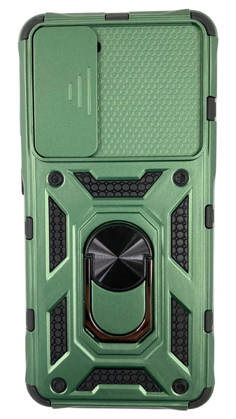 PC + TPU чохол Camshield armor для Samsung Galaxy S21 / зелений 084681 фото
