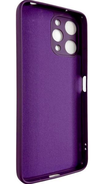 Чохол Soft touch для Xiaomi Redmi 12 4G / баклажановий 095339 фото