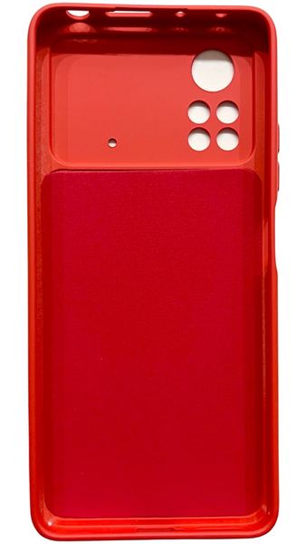 Чохол силіконовий Soft touch для Xiaomi Poco X4 Pro 5G / червоний 086436 фото