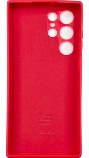 Чохол Soft touch для Samsung Galaxy S22 Ultra / червоний 087741 фото