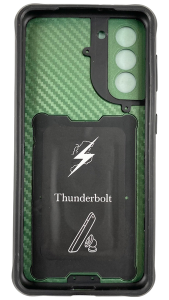 PC + TPU чохол Camshield armor для Samsung Galaxy S21 / зелений 084681 фото