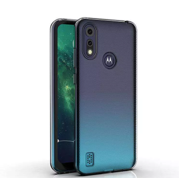 Ультратонкий 0,3 мм чехол для Motorola E6i прозрачный 83838 фото