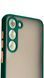 TPU чохол накладка Matte Color Case для Samsung Galaxy S23 Plus темно-зелений 092172 фото 3