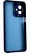TPU чохол Luxury Metal Lens на Motorola G54 синій 094635 фото 2