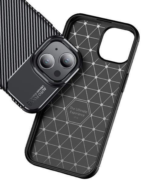 TPU чохол накладка Autofocus для iPhone 15 / чорний 201864 фото