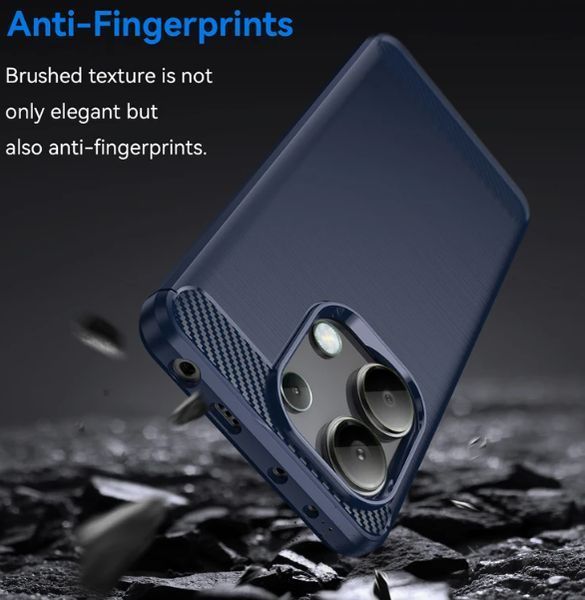 TPU чехол накладка Urban для Xiaomi Redmi Note 13 (4G) / черный 095522 фото