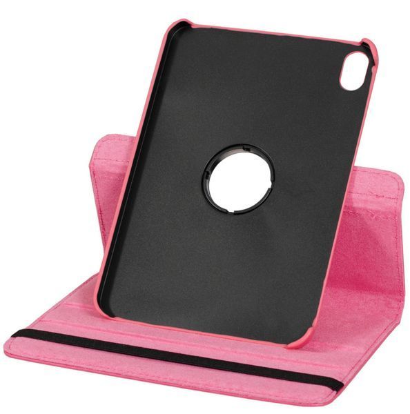 Шкіряний чохол книжка 360 на Apple iPad mini 6 (8.3") / рожевий 087491 фото