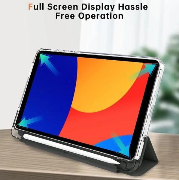 Чохол книжка Transparent Origami на Samsung Galaxy Tab A11 (8.7") / чорний 100696 фото