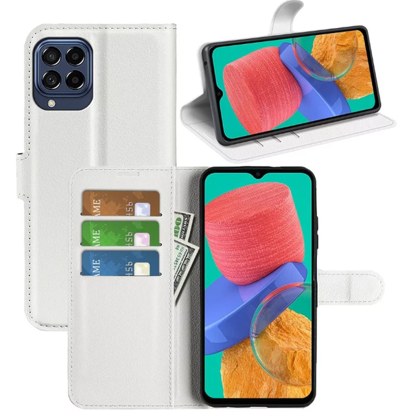 Чохол книжка Lichee для Samsung Galaxy M33 білий 089864 фото